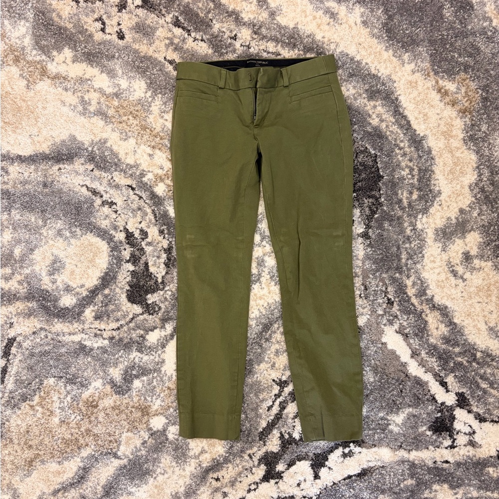 Banana Republic Olive Green Trousers